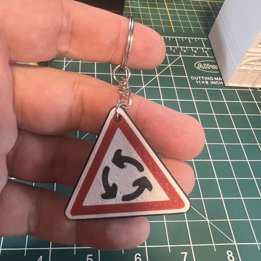 IMG_7824.jpeg Porte-clés Panneaux de circulation