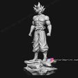 01.jpg GOKU ultra instinct - High quality - DRAGON BALL SUPER 3D print model