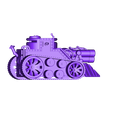 SteampunkTank.stl Steampunk Tank | Tri-Cannon | (.STL file)