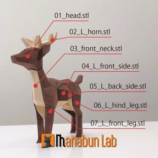 A_Low_Poly_Deer_puzzle.jpg 🦌Low-Poly-Hirsch-Puzzle
