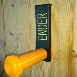 IMG_20180919_180608.jpg Ender 2 Filament Spool Holder Adapter Wall Mount
