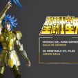 SAGA-BANNER.jpg Gemini Saga 3D print model  - Saga de Gêmeos