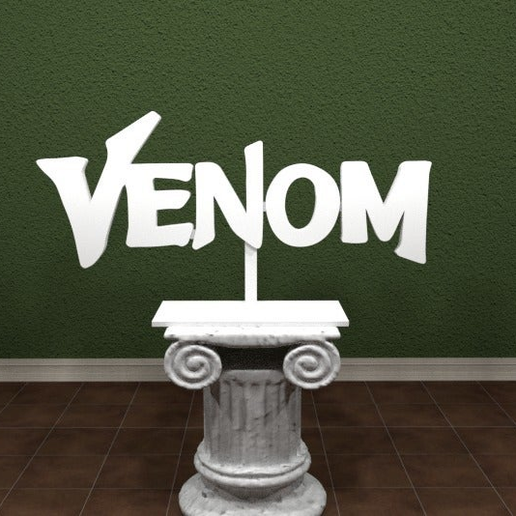 Venom Logo 3D model