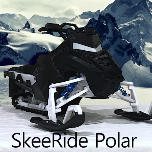 SkeeRide Polar body panels 3D model