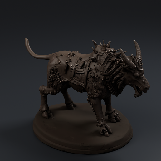 Minotaur 2 3D printable STL miniature