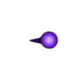 Spherical narrow.stl Les panaches des petits moteurs de vaisseaux spatiaux