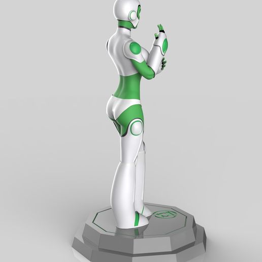 🏮 Aya Realistic - Lanterna Verde・Arquivo STL para Impressão 3D