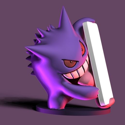 4.jpg Gengar Mobile Stand! Ideal for Gamers, Otakus and Pokémon Fans