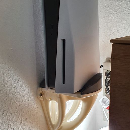 PS5 Wallmount (Discversion) 3D model