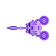 gun3.stl Futuristic turret with cannon and double reloading pods (2) - Future Sci-Fi SF Post apocalyptic Tabletop Scifi Wargaming Planetary exploration RPG Terrain