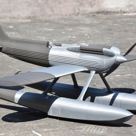 🛩️ Supermarine S6B, 1100mm Scale RC Model TEST FILES・Free 3D File for ...