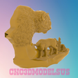 3.png buffalo ,3D MODEL STL FILE FOR CNC ROUTER LASER & 3D PRINTER