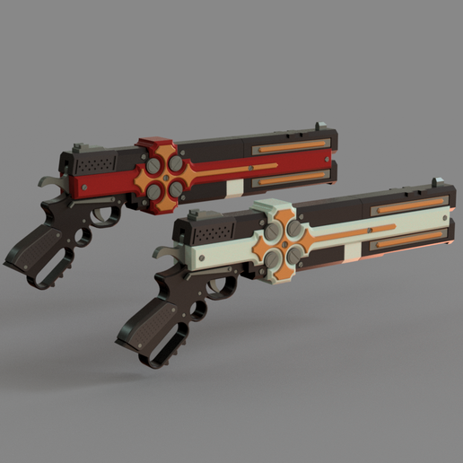 🎮 Gungrave Cerberus 3D Model・ STL File for 3D printing・Cults