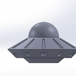 Ufo.jpg STL file UFO・3D printable model to download