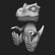 dino1.png 3D-Datei Lil Dino kostenlos・Modell zum 3D-Drucken zum herunterladen