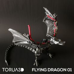 08.jpg STL-Datei FLUGDRACHE 01 - FLUGDRACHE MIT GELENK・Vorlage für 3D-Druck zum herunterladen