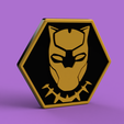 neodymium-magnet.png Fridge magnet - Logo Black Panther
