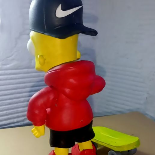6.jpg 🛹 Bart Simpson Urban Vibes - (Full Multipart / 3MF)