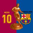 Lionel-Messi-Gold-Preview-01.jpg 🌟 Lionel Messi 3D Printable Figure | FC Barcelona Legend | STL Model ⚽️👑