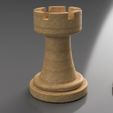 Chess-Rook.jpg 3D Chess Pieces