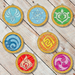 Pack-Visiones-Genshin-Impact.png Visions Keychains - Genshin Impact