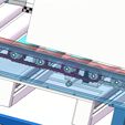000007.jpg Automatic Pallet Stacker with Roller Conveyor 3D CAD Model