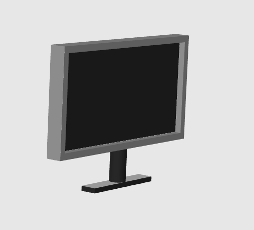 📺 Television・ STL File for 3D printing・Cults