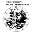 HORLOGE-NARUTO.png Naruto laser-cut clock