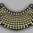 RBG_Dissent_Collar_Necklace.png Ruth Bader Ginsburg Dissent Collar Necklace Charm