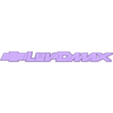Logo_Luv dMAX TODO.STL Logo - 2005 Chevrolet LUV DMAX 2005 badge