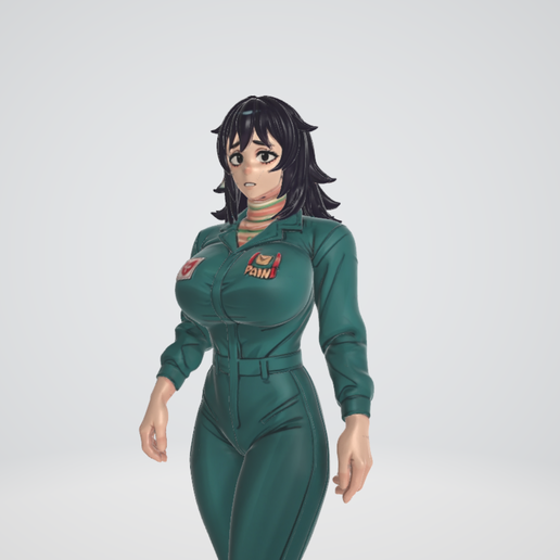 Anya - Space Courier - Staff Medic