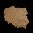 3.png Topographic Map of Poland – 3D Terrain