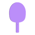 body_palky.stl Tenis de mesa ping pong