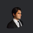 model-4.png Roger Federer-bust/head/face ready for 3d printing