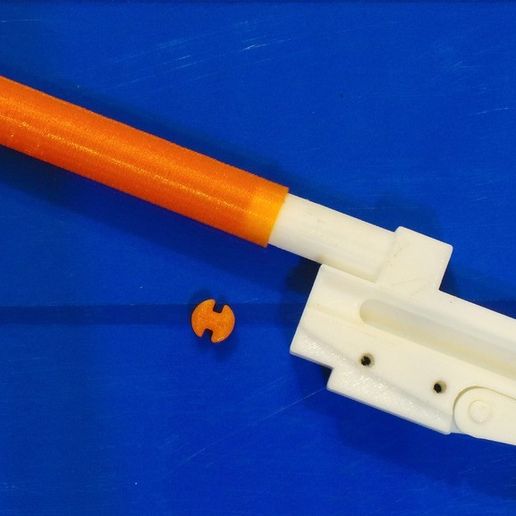 Stl File Rubber Band Gun With Blowback Action・model To Download And 3d Print・cults 7292