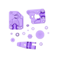CE3MAX_Direct extruder parts.stl Direct Drive Extruder replica