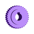 CD30İ35WHGK1_G.stl Worm Gear - Center D. 30 mm - Ratio   35 & 40 - Worm with Hole