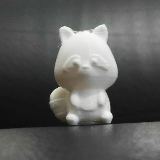 Download file Little Raccoon • 3D printer template ・ Cults