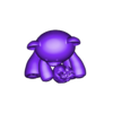 Teddy_Bear_Offering_Heart_High_Res.stl VALENTINE'S TEDDY BEAR 🧸 GIVING HEART 🫀