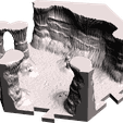 CAVE-TILE.png 3D file PuzzleLock Caves・3D printing model to download