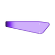 rear bumper flat.stl Begode Master Rear Bumper for EMA linkage