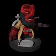 1.jpg Hellboy - FanArt - 3D Sculpt - Fbx-Stl-OBJ 3D print model
