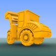 Chargeuse_09.jpg 3D file Wheel Loader - Print-in-Place・3D print design to download