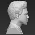 9.jpg The Weeknd bust 3D printing ready stl obj formats