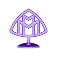 maybach logo_stl.stl maybach hood ornament