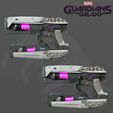 1.jpg Star Lord Element Gun from Marvel's Guardians of the Galaxy for cosplay 3d model