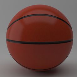 6.jpg 3D-Datei Basketball・3D-druckbares Modell zum Herunterladen