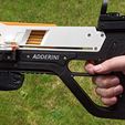 adderini_pistol_28.jpg Adderini - 3D Printed Repeating Slingbow / Crossbow Pistol