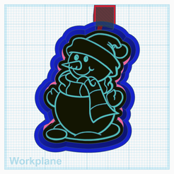Frosty.png Fichier STL Glacial・Objet pour imprimante 3D à télécharger