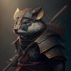 zzzzzzz.png 3D file Angry ninja Rats・Model to download and 3D print